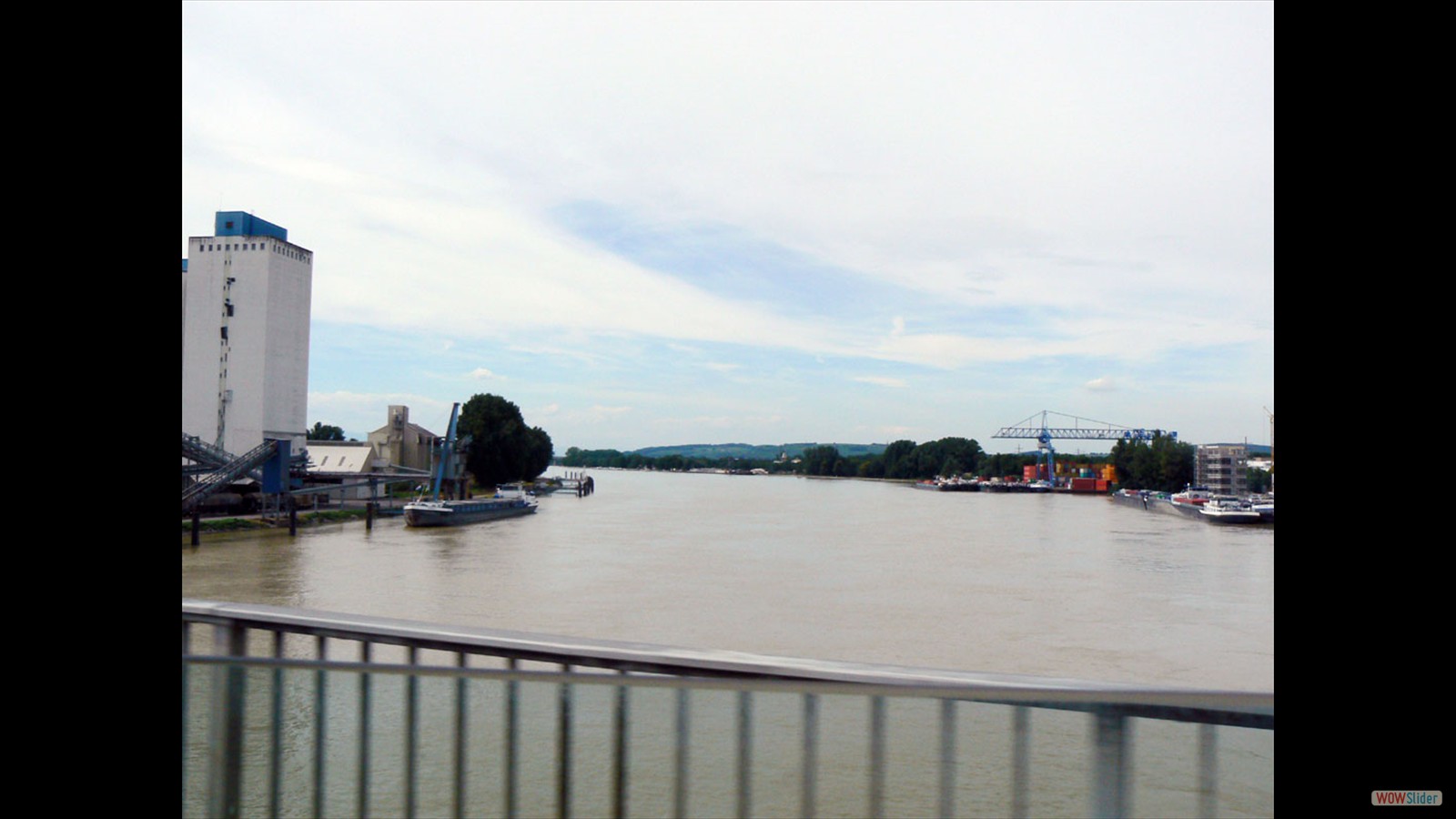 Rhein bij Weil.
