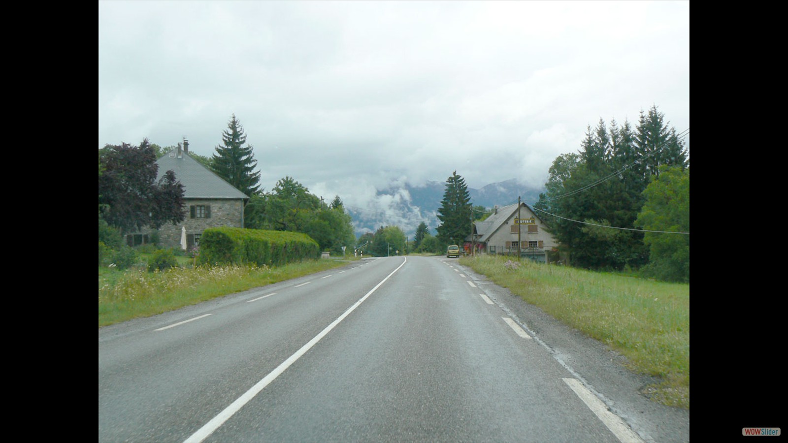 Onderweg naar la Roche-s-Foron.