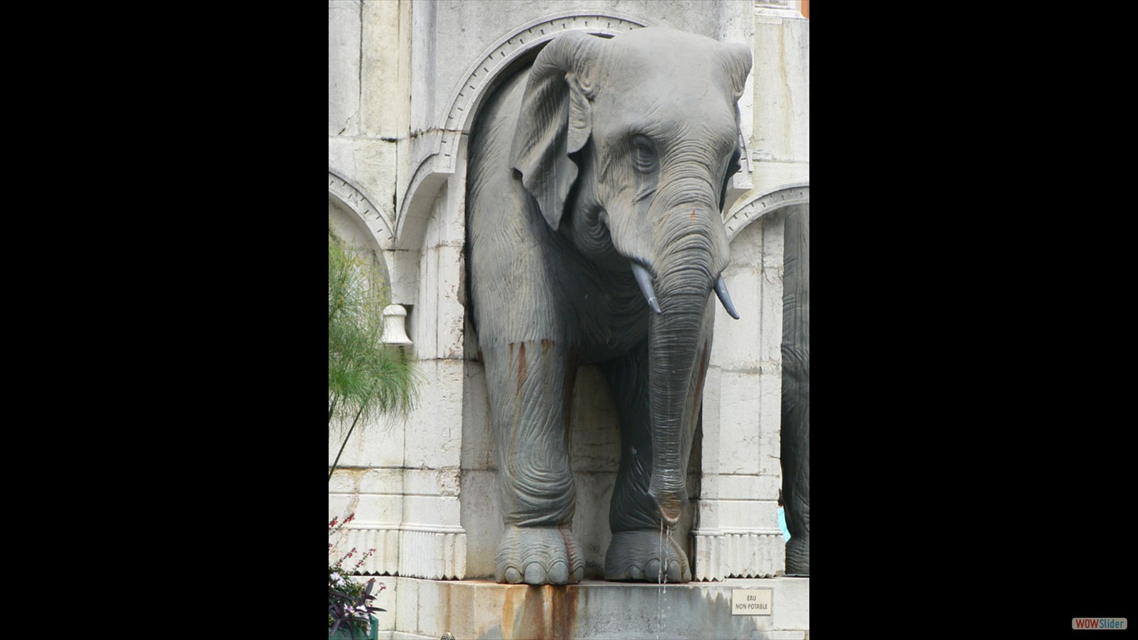 Fontaine des Eléphants.