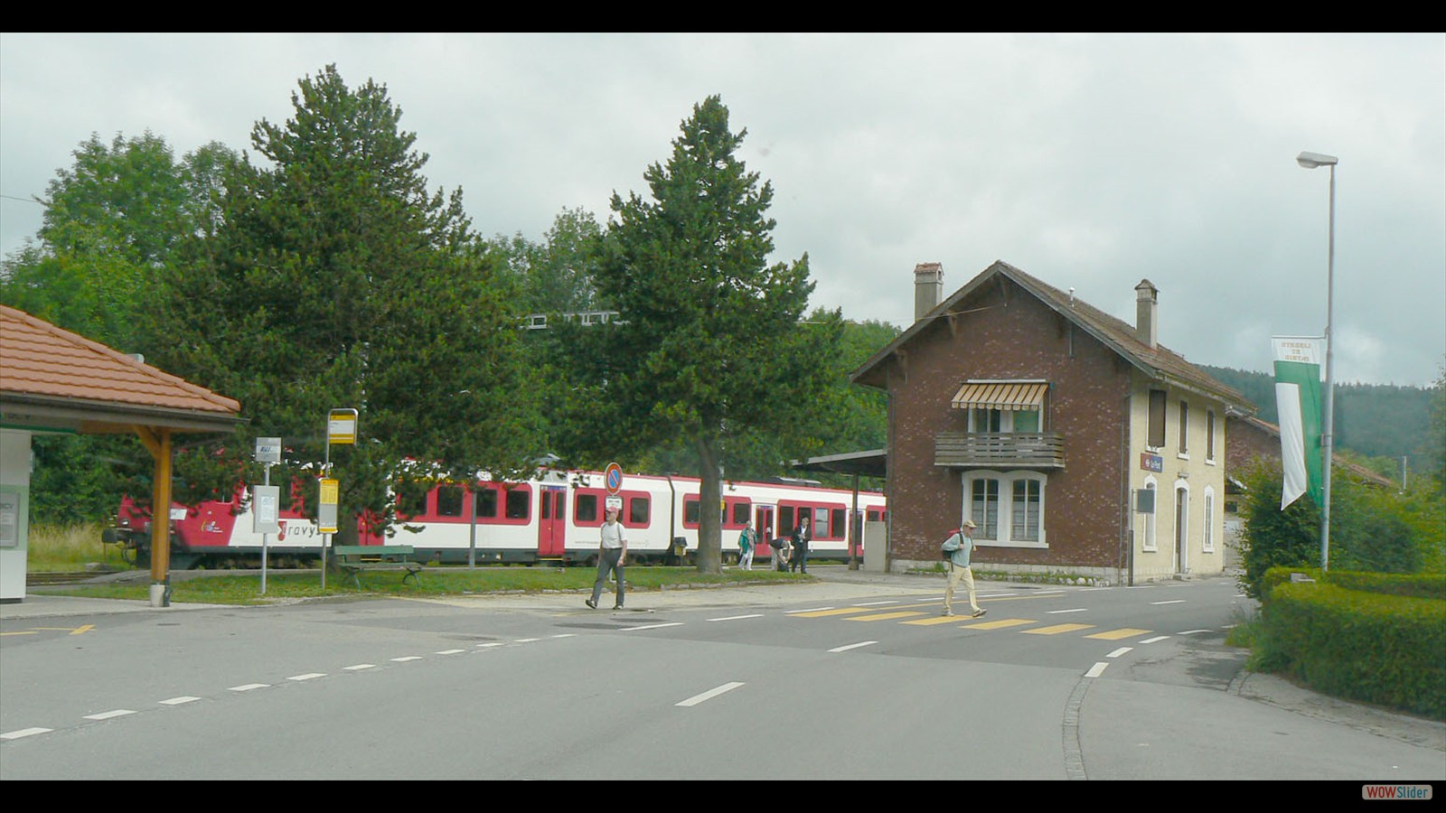 Het station van Le Pont.